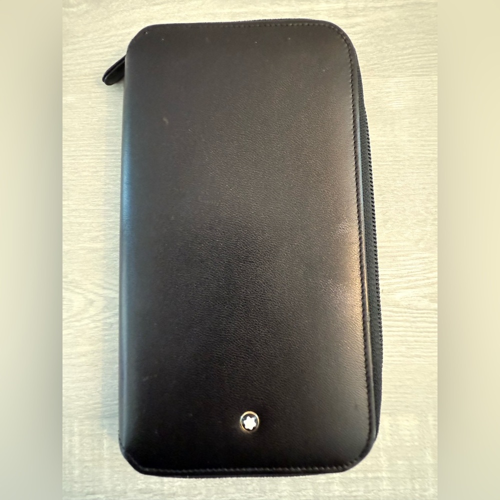 Montblanc Black Large Leather Wallet